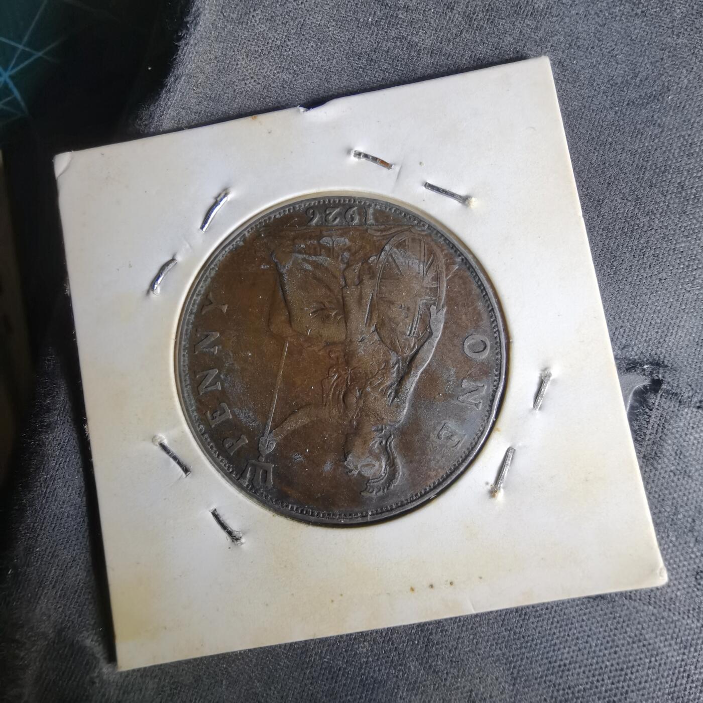 沼泽如烟--第1014场 英国1926年1便士