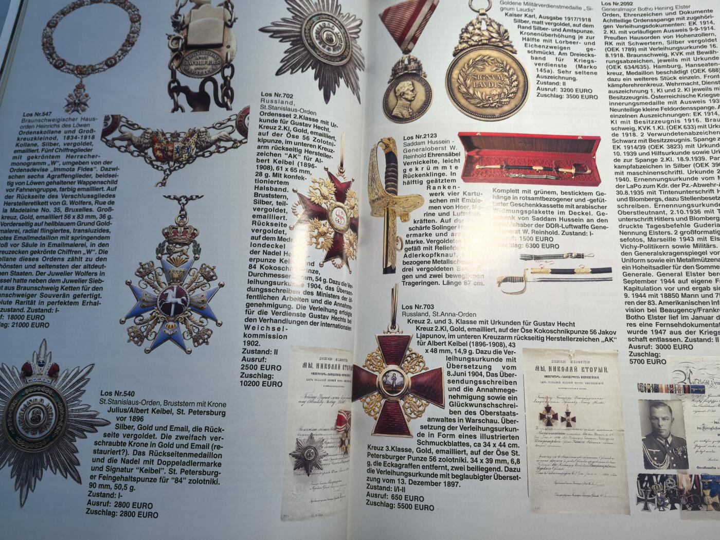 盛世勋华——号角文化勋章邮票专场拍卖第308期 德国出版 Militaria-Magazin杂志 2004年11/12月刊总第115期 58页