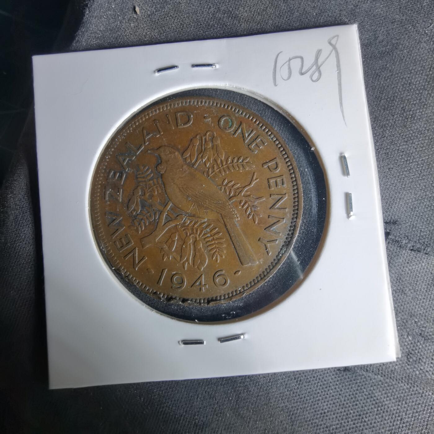 沼泽如烟--第1015场 新西兰1946年1便士