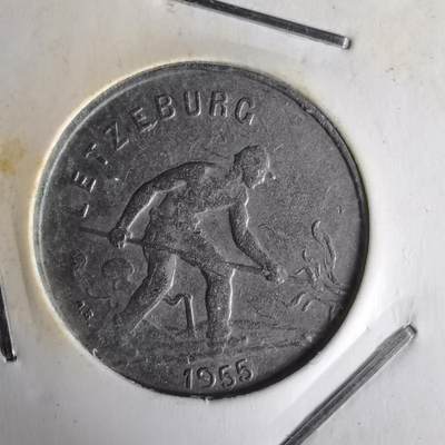 沼泽如烟--第1014场 - 卢森堡1955年1法郎