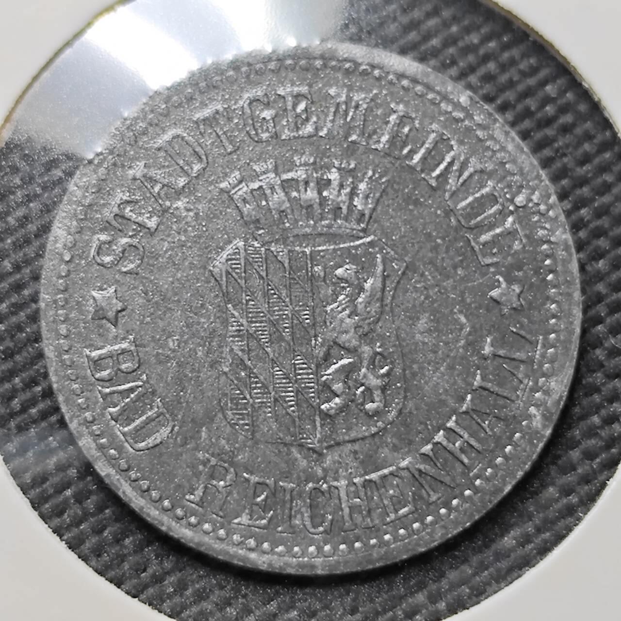 KK钱币收藏小铺   第403期 2月预留时间 周末发货  1917徳紧50芬尼代币