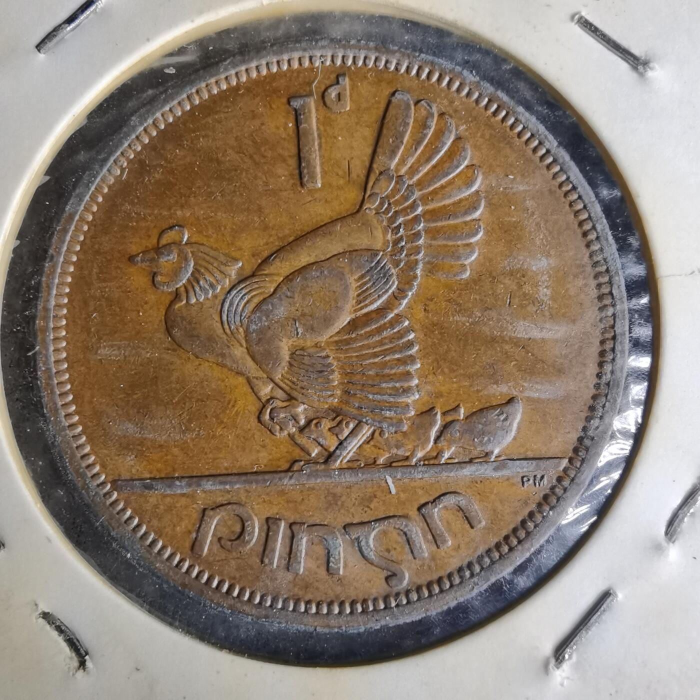 沼泽如烟--第1014场 爱尔兰1968年1便士