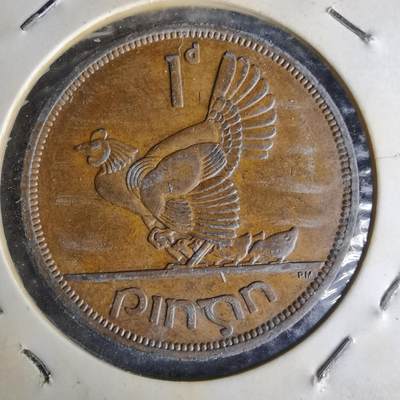 沼泽如烟--第1014场 - 爱尔兰1968年1便士