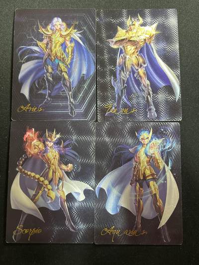 欢迎送拍、零成本上架，释放现金流，合理分配上拍卡品 - 【折光】神斗士4张（有瑕疵）