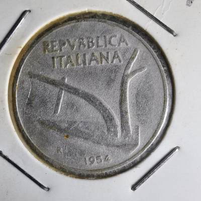 沼泽如烟--第1014场 - 意大利1954年10里拉