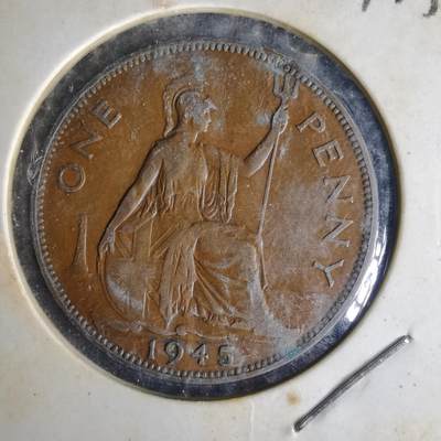 沼泽如烟--第1014场 - 英国1945年1便士