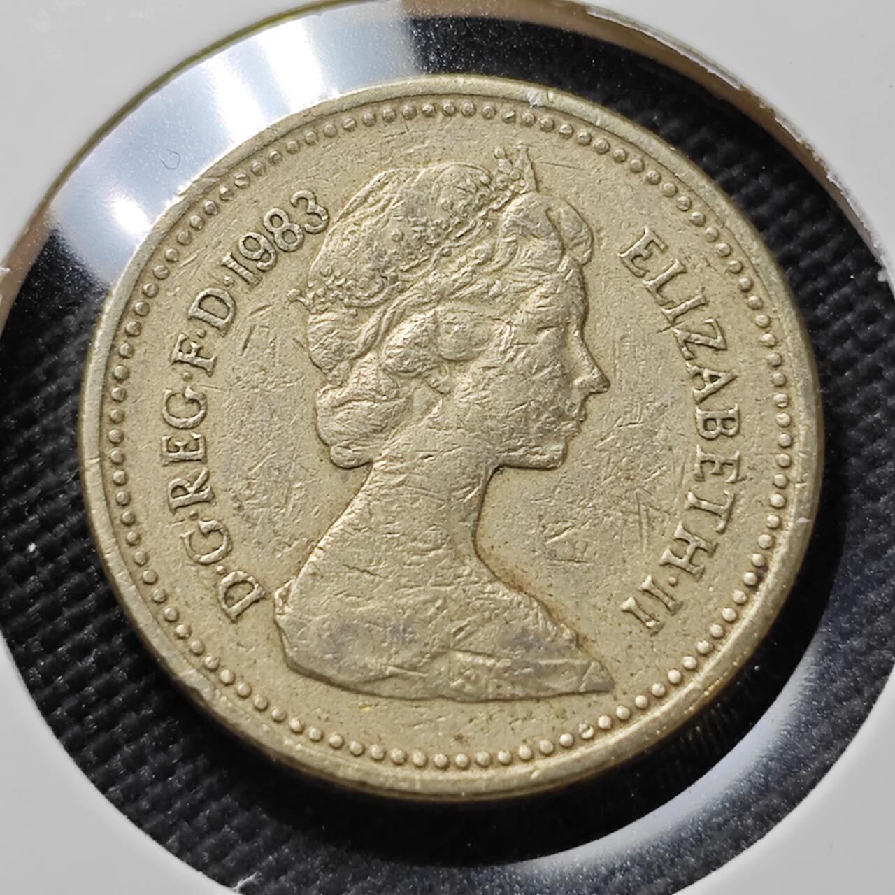 KK钱币收藏小铺   第403期 2月预留时间 周末发货  英国1镑