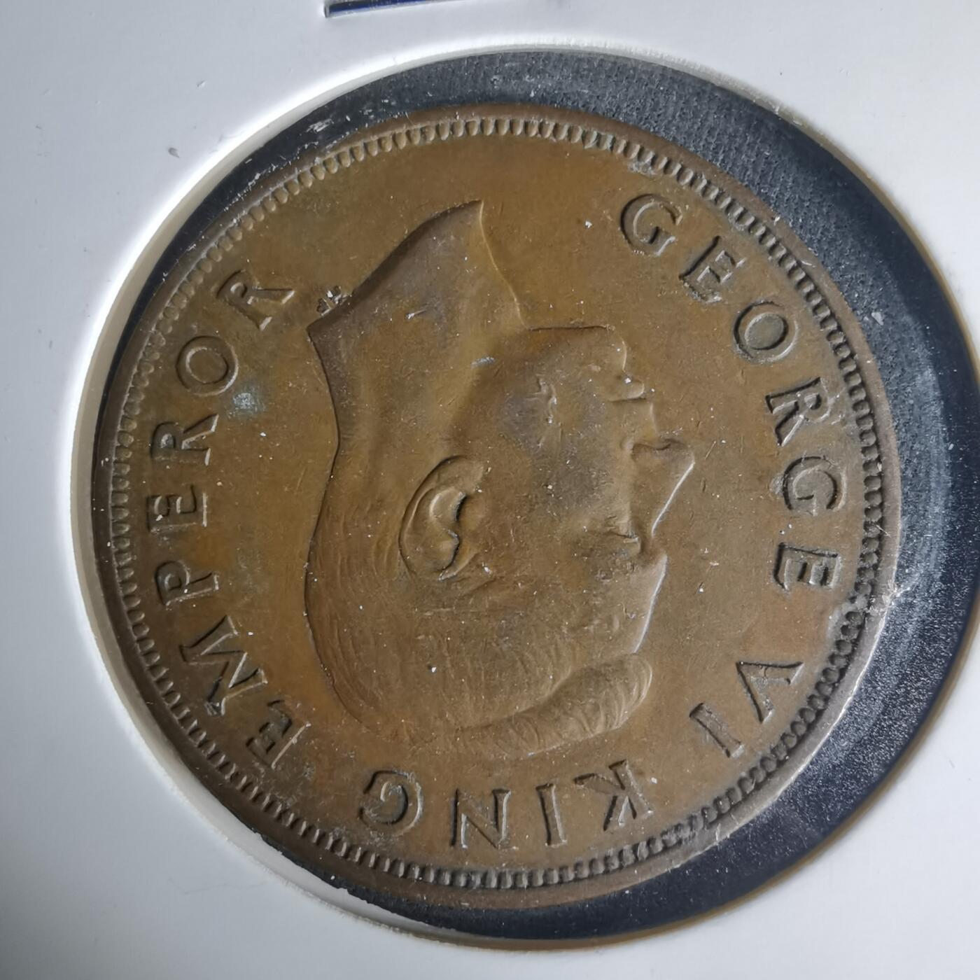 沼泽如烟--第1015场 新西兰1946年1便士