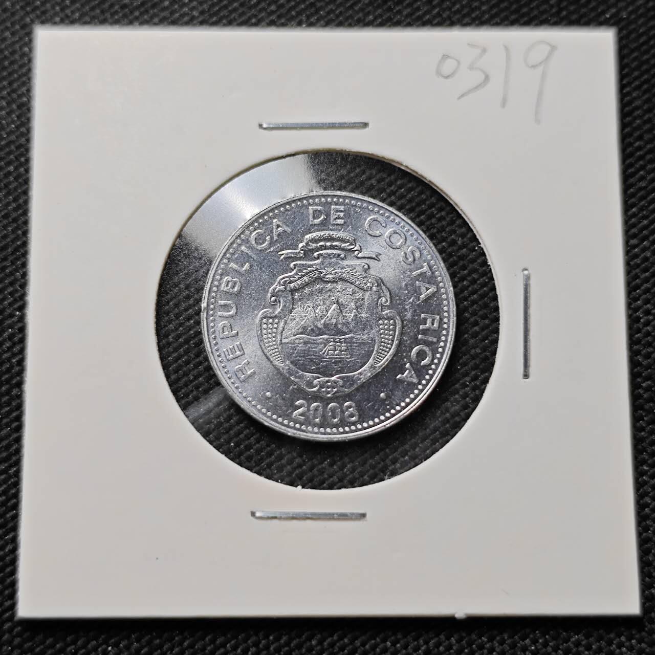 KK钱币收藏小铺   第403期 2月预留时间 周末发货  哥斯达黎加