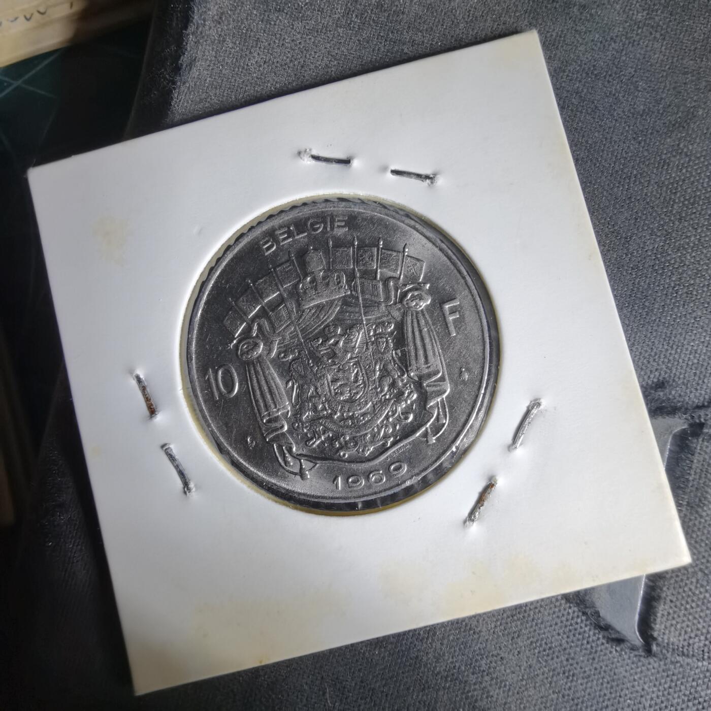 沼泽如烟--第1014场 比利时1969年10法郎