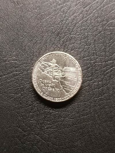 荟藏特别场次第六期——“社长的钢镚堆” - 美国国家公园版5分纪念币 海景