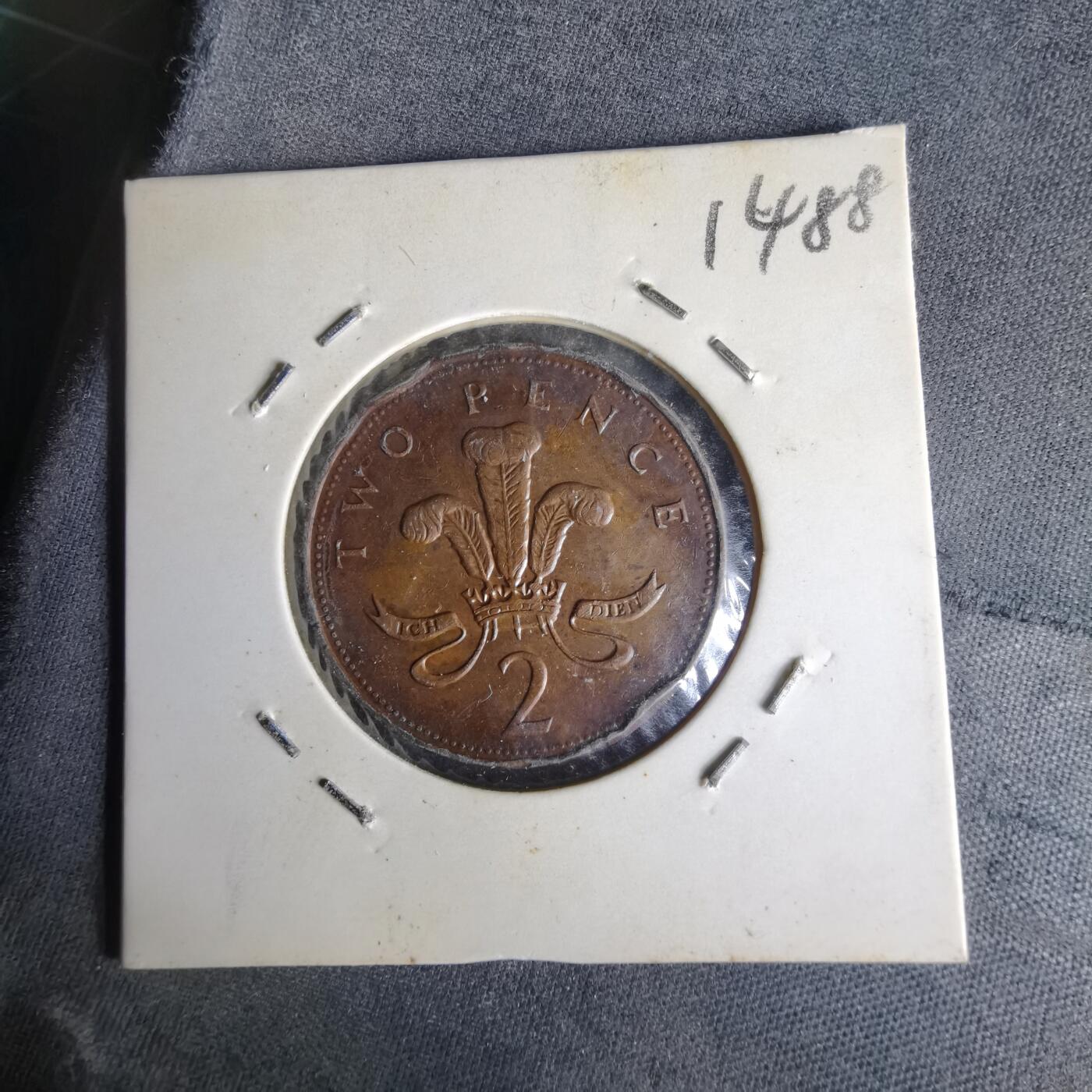 沼泽如烟--第1014场 英国1997年2便士