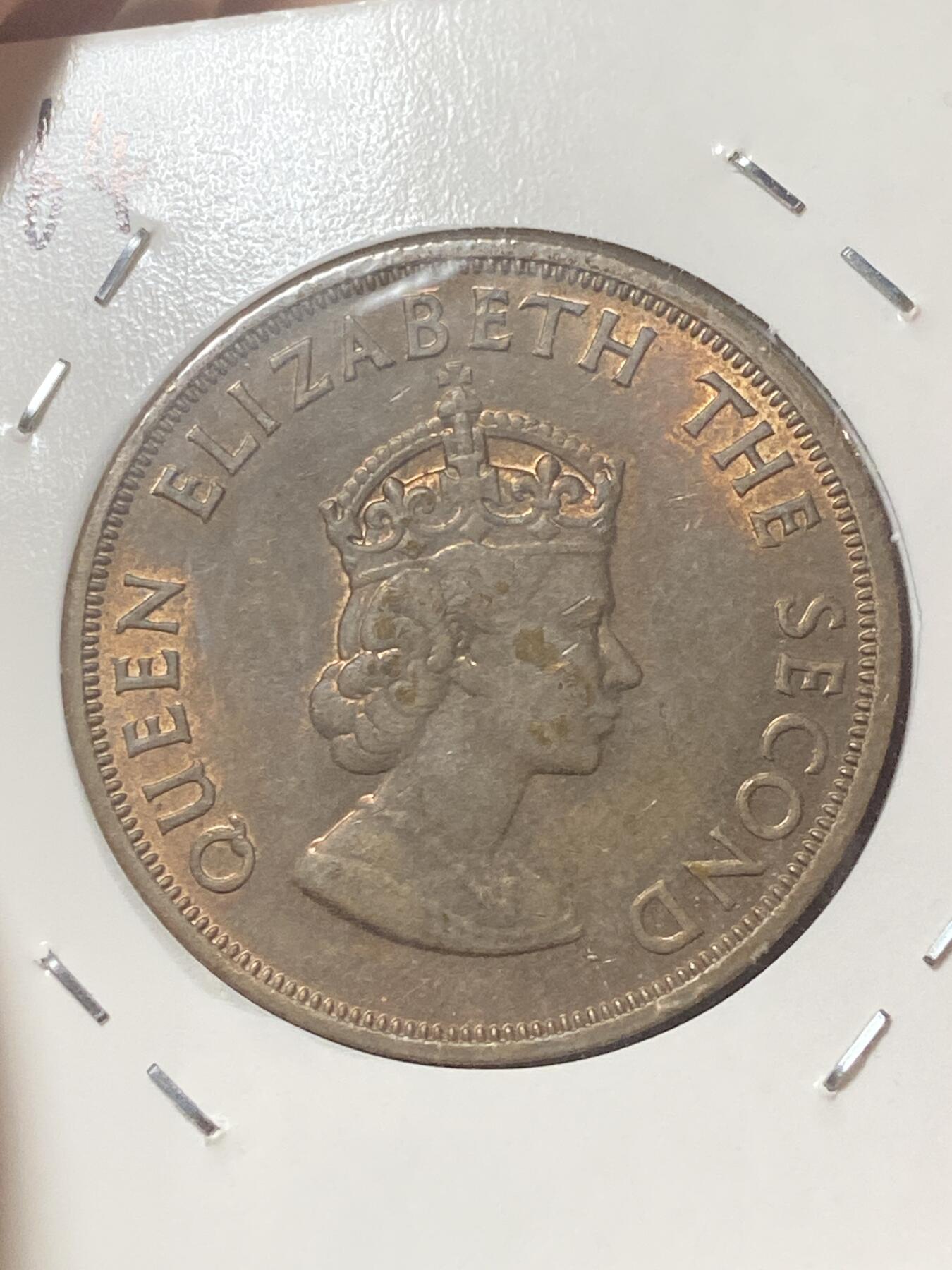 2026年第三十四场(总第二百零三场）外国精品纸夹币场(免佣金) 英属泽西岛🇯🇪1964年1/12先令(伊丽莎白二世时期，关门年仅发行2年)