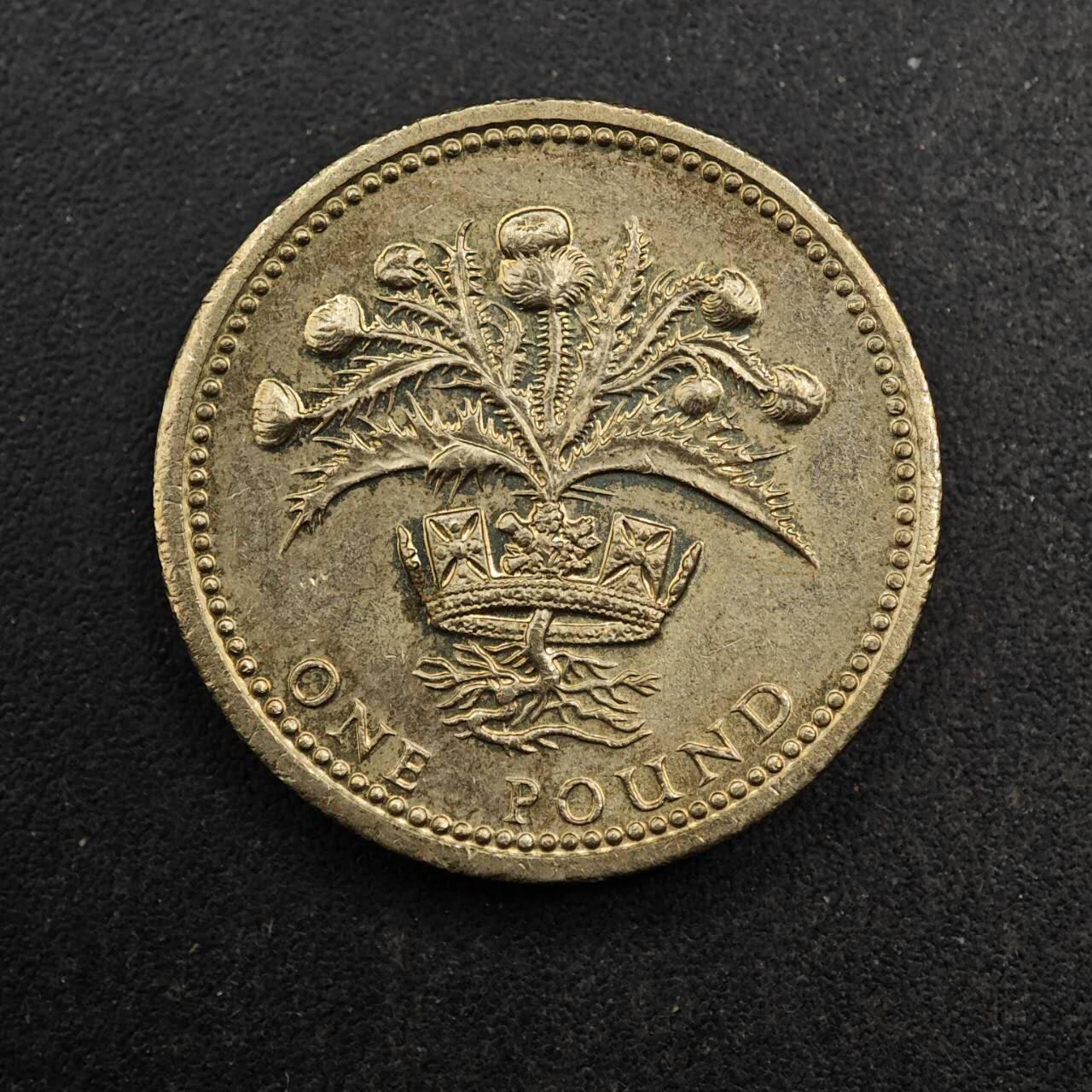 【淘币小摊】实时拍第八百七十七拍   散币场    每周一统一发货 英国1984年一镑铜币