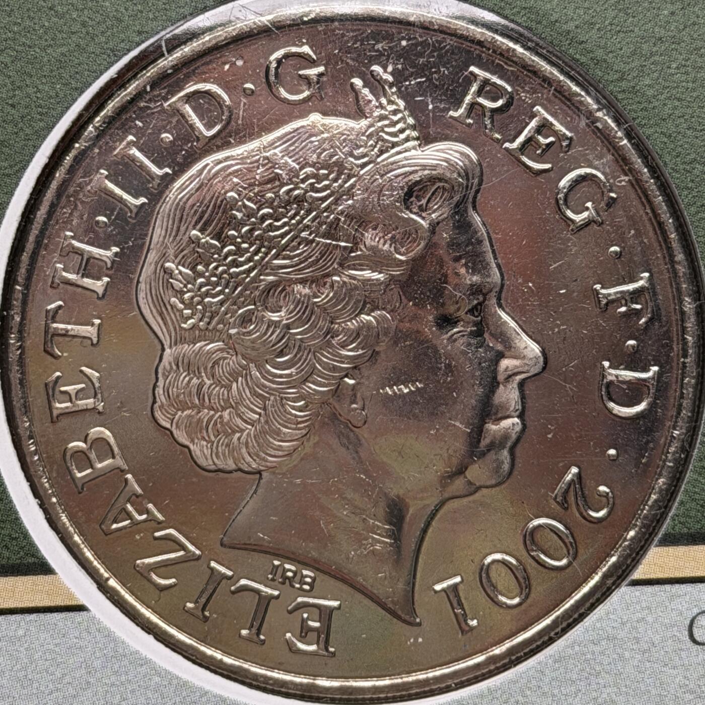 ＜星葵🌻钱币社＞硬币场·第71期·3月10日发货 〈邮币封·签名版〉英国2001年维多利亚女王逝世100周年5镑克朗型纪念币