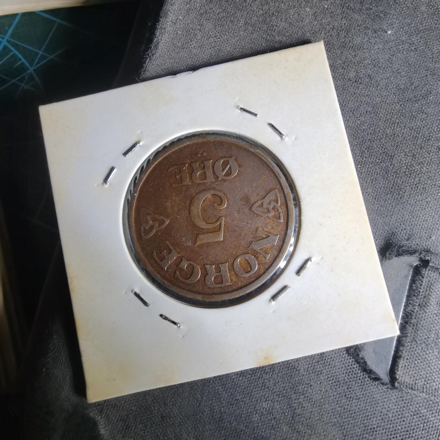 沼泽如烟--第1014场 挪威1953年5欧尔