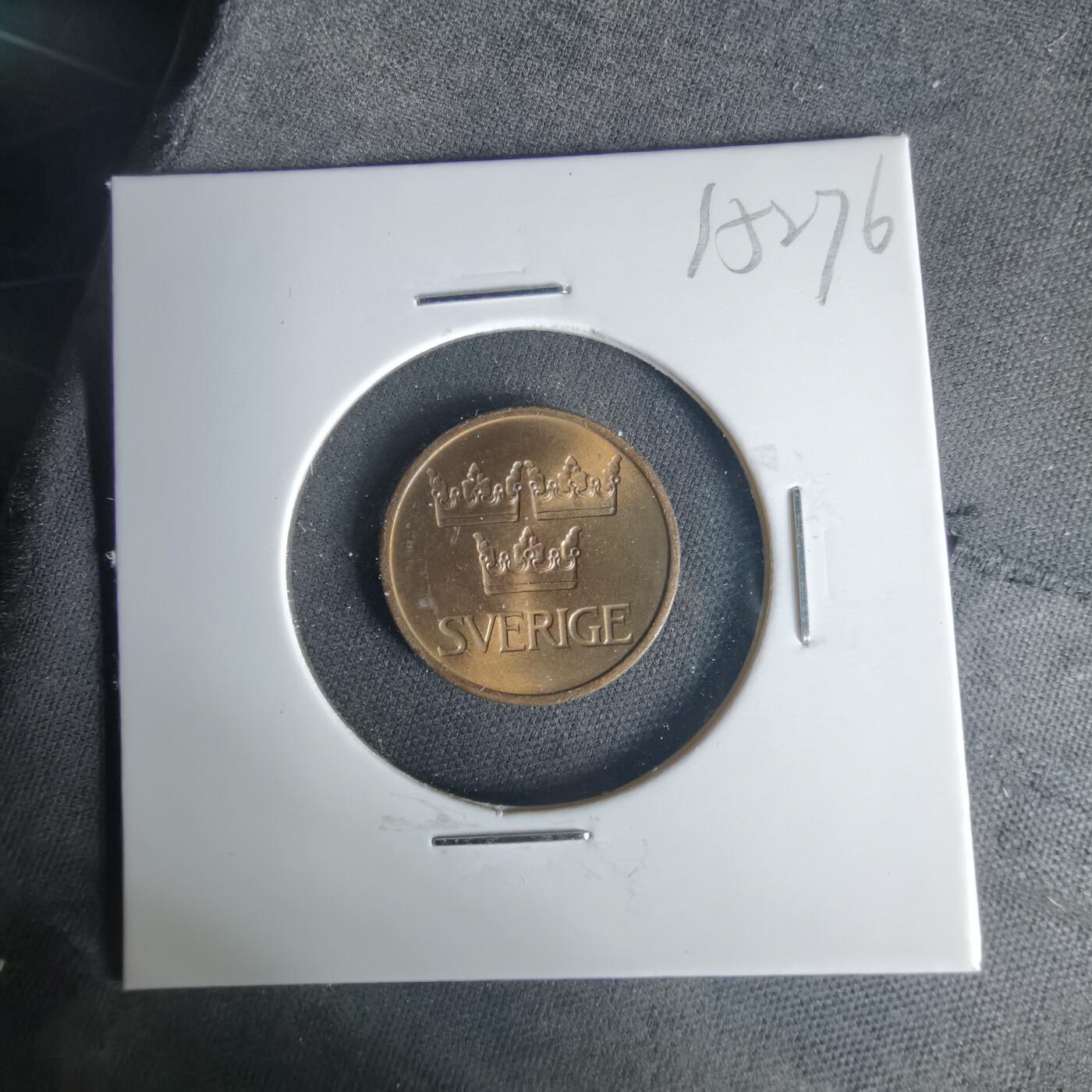 沼泽如烟--第1015场 瑞典1972年5欧尔