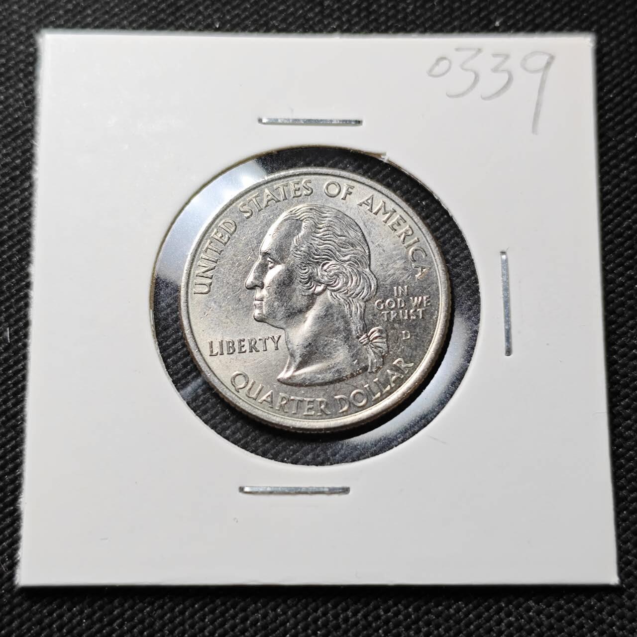 KK钱币收藏小铺   第403期 2月预留时间 周末发货  美国25分纪念币