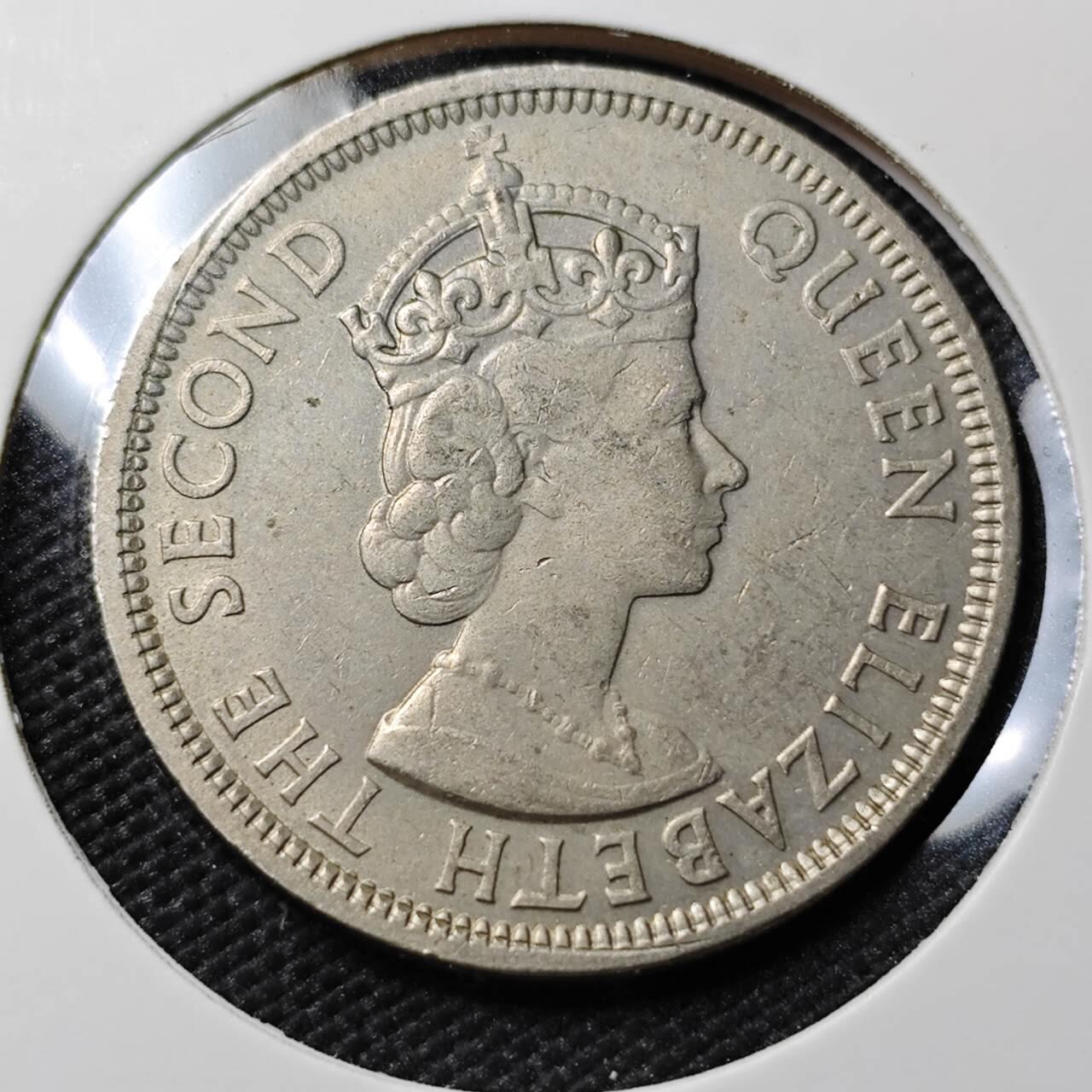 KK钱币收藏小铺   第402期 2月预留时间 周末发货  1978英属塞浦路斯1卢比