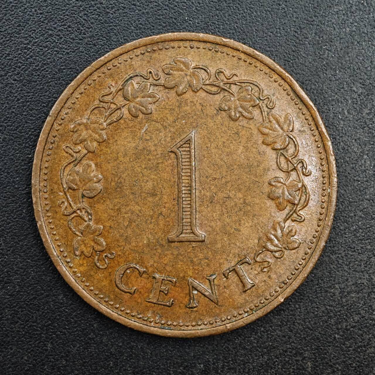 【淘币小摊】实时拍第八百七十七拍   散币场    每周一统一发货 马耳他1977年1分铜币