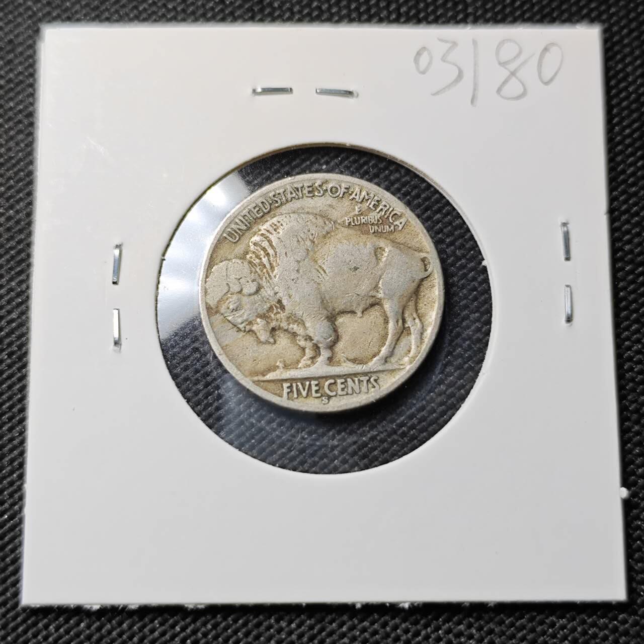 KK钱币收藏小铺   第403期 2月预留时间 周末发货  1936美国5分镍币