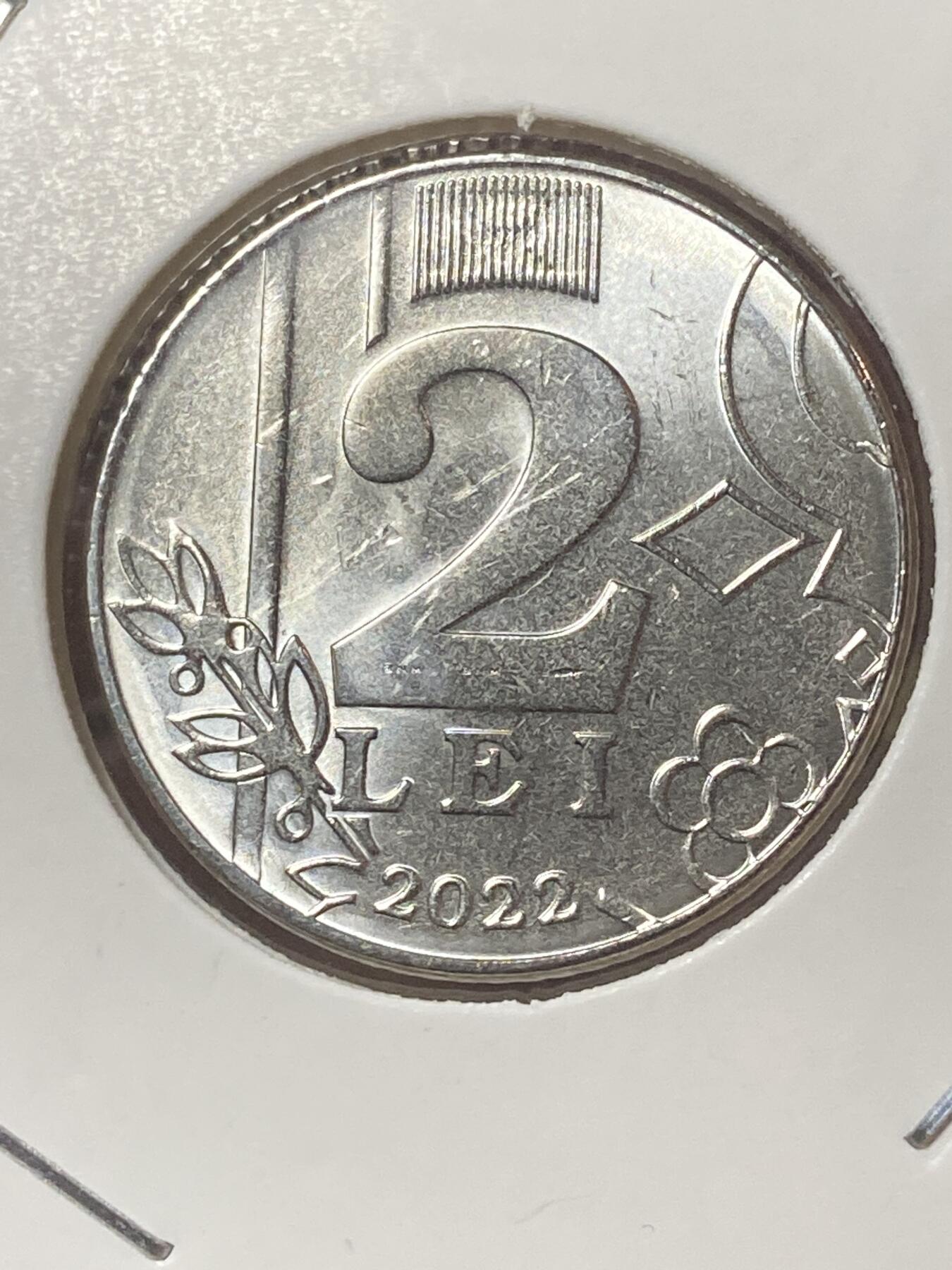 2026年第三十四场(总第二百零三场）外国精品纸夹币场(免佣金) 摩尔多瓦🇲🇩2022年2列伊(牛头拼图版)