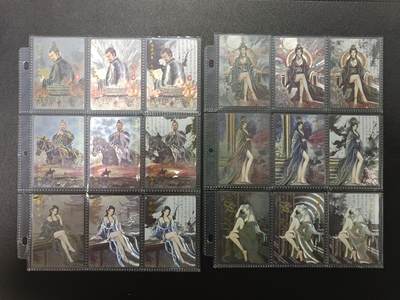 天玑星卡拍第177期《3.9周一截拍》持续收拍收评中 满赠卡需备注 琅琊卡藏 三国演义 三工艺 54张