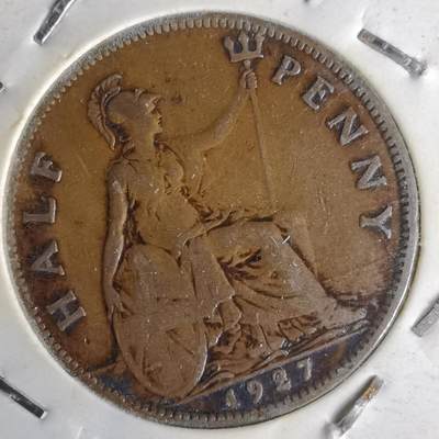 沼泽如烟--第1014场 - 英国1927年半便士