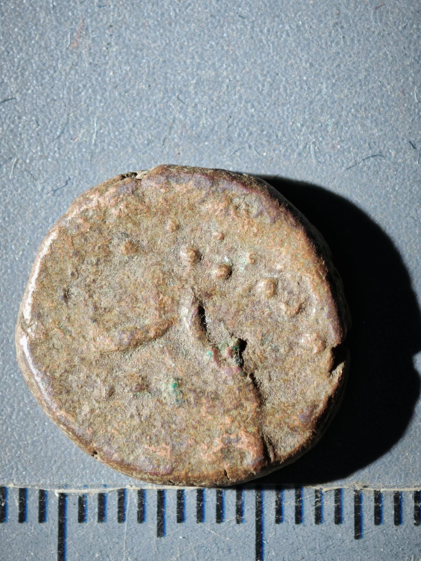 119期新疆红钱粟特钱币丝路钱币专场 B寄多罗王朝铜币