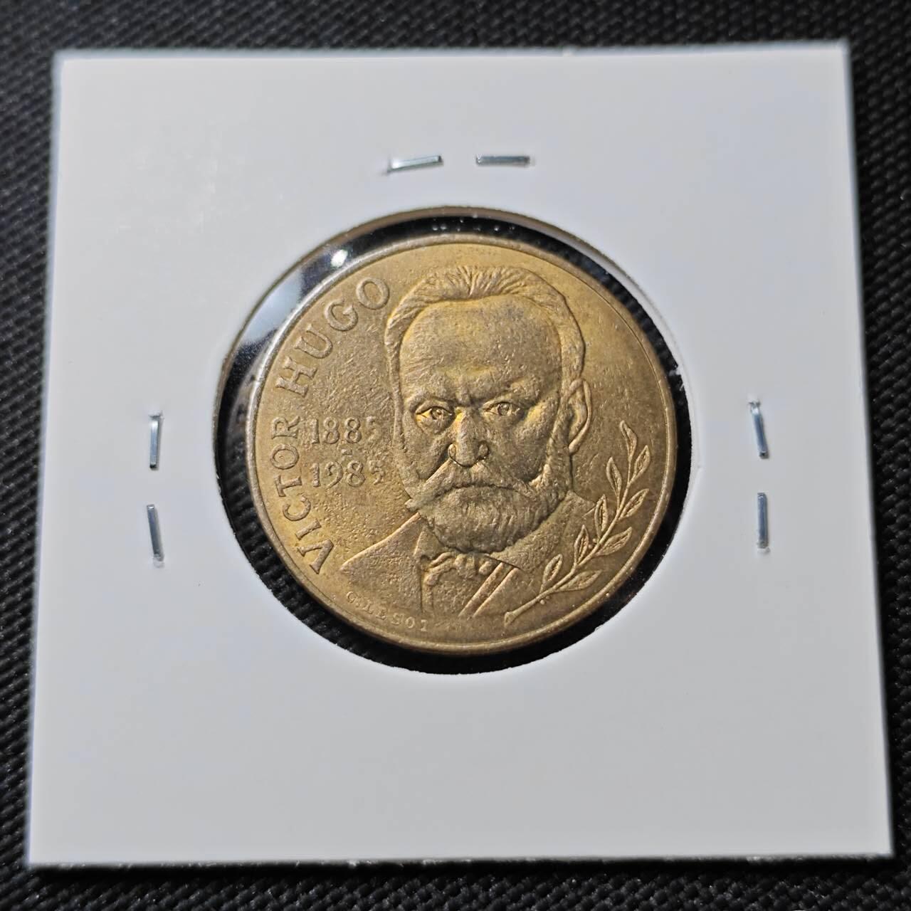 KK钱币收藏小铺   第403期 2月预留时间 周末发货  1985法国10法郎纪念币