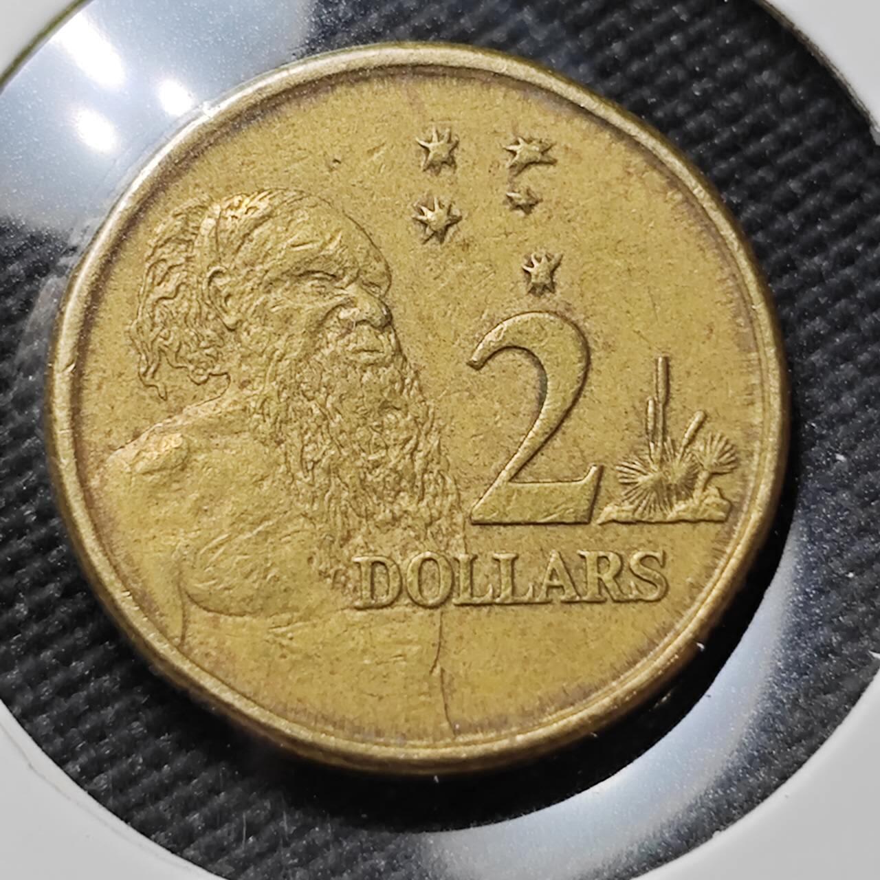 KK钱币收藏小铺   第403期 2月预留时间 周末发货  澳大利亚2元