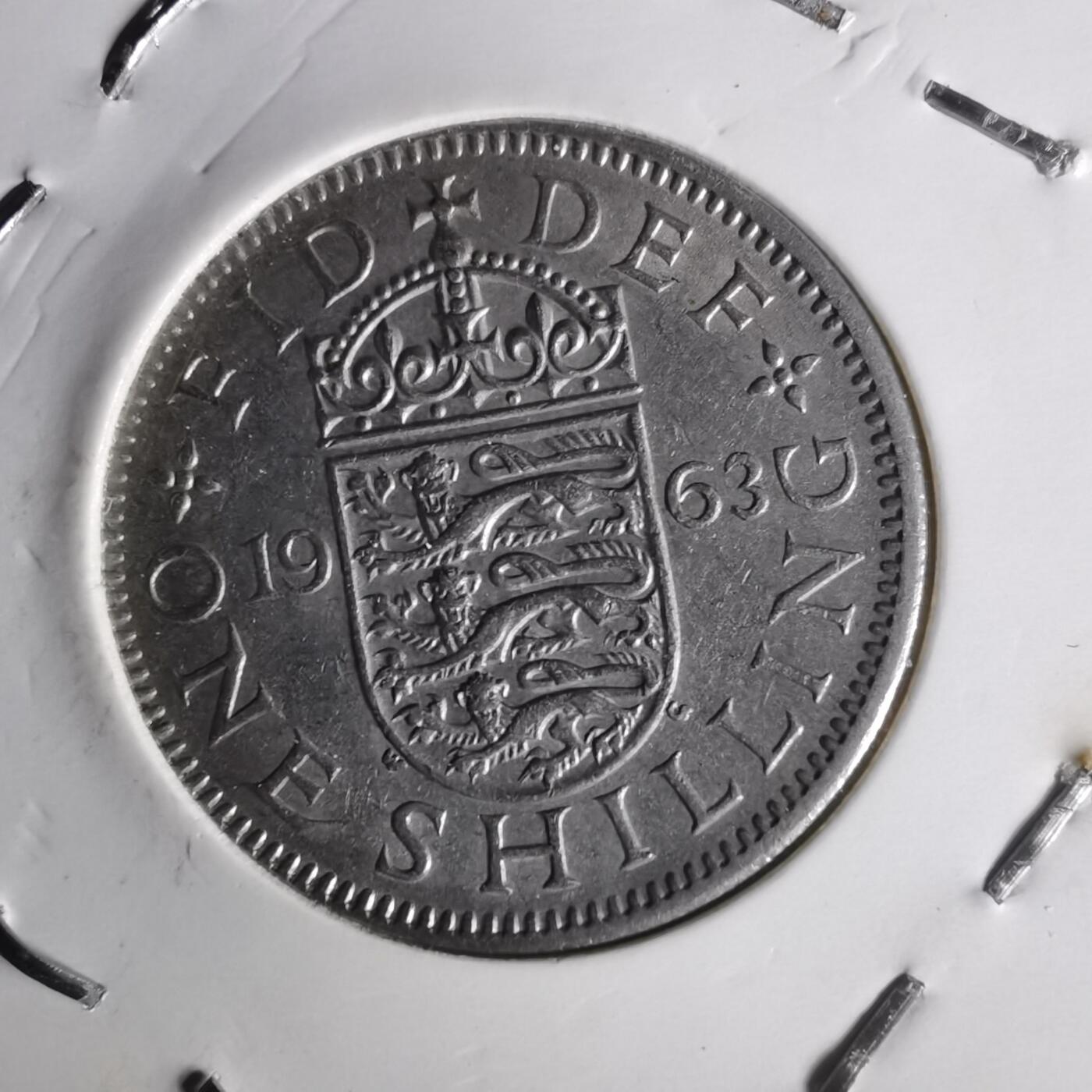 沼泽如烟--第1014场 英国1963年1先令