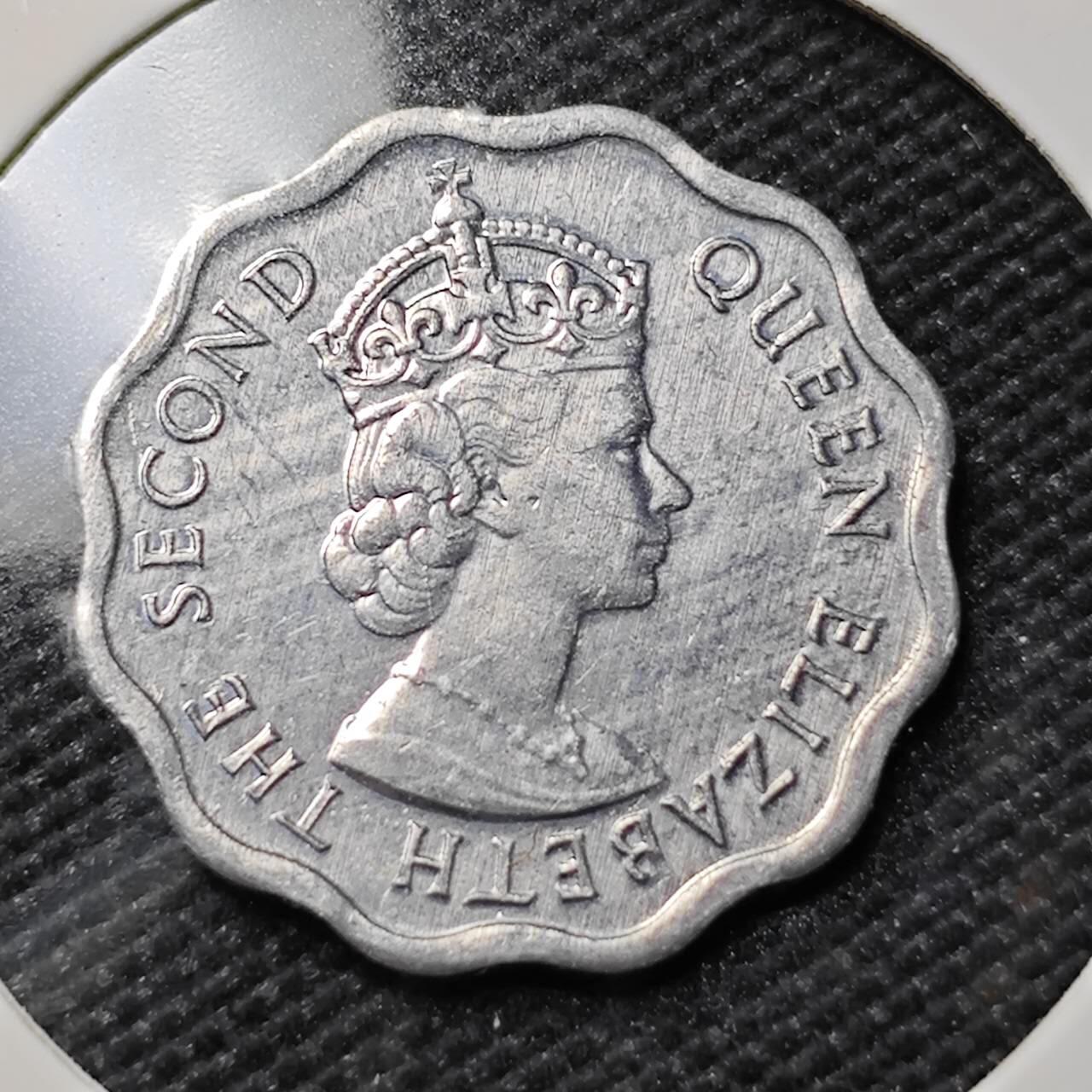 KK钱币收藏小铺   第402期 2月预留时间 周末发货 伯利兹1分 