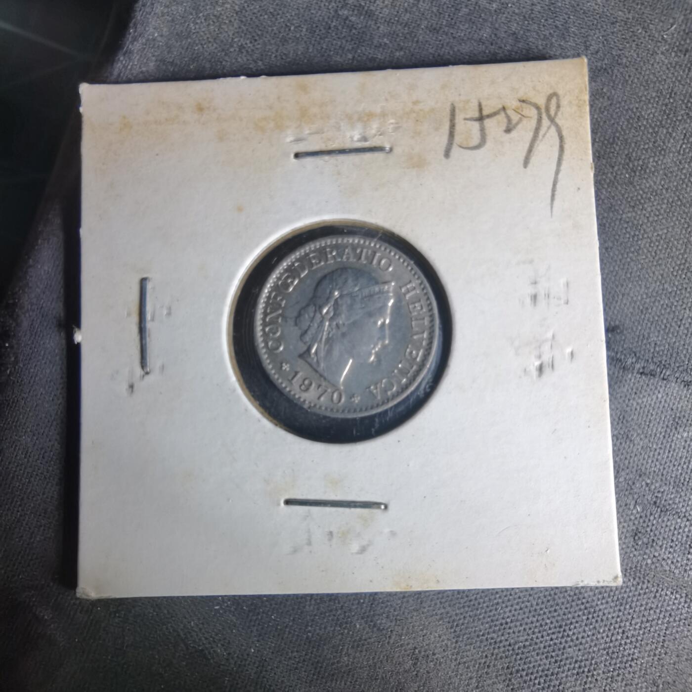 沼泽如烟--第1015场 瑞士1970年五分