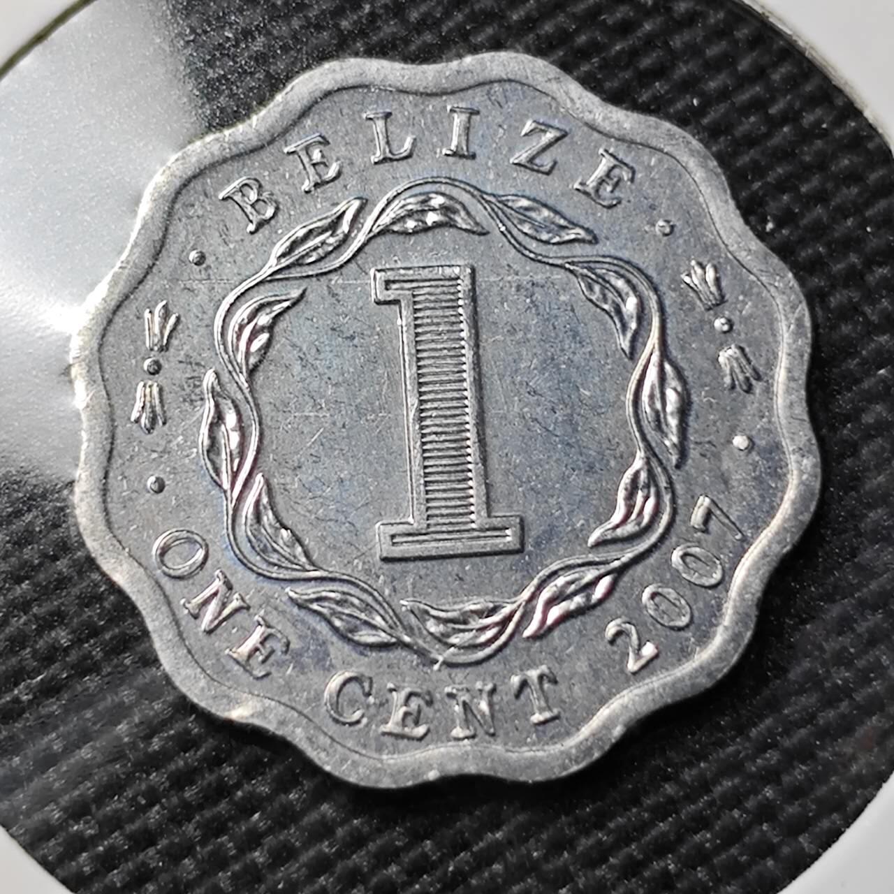 KK钱币收藏小铺   第402期 2月预留时间 周末发货 伯利兹1分 