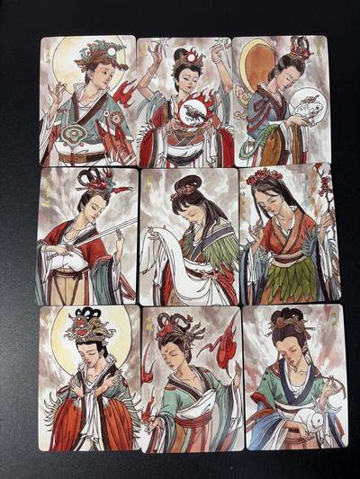 NO.26 好又多金牌大场，夯爆了的马年开门红！每周一站式配齐，方便凑单！（周6晚9点截拍，卖家免费送拍！） - 【套卡】超吉梦 张导特卡 上古女神 全套10张齐