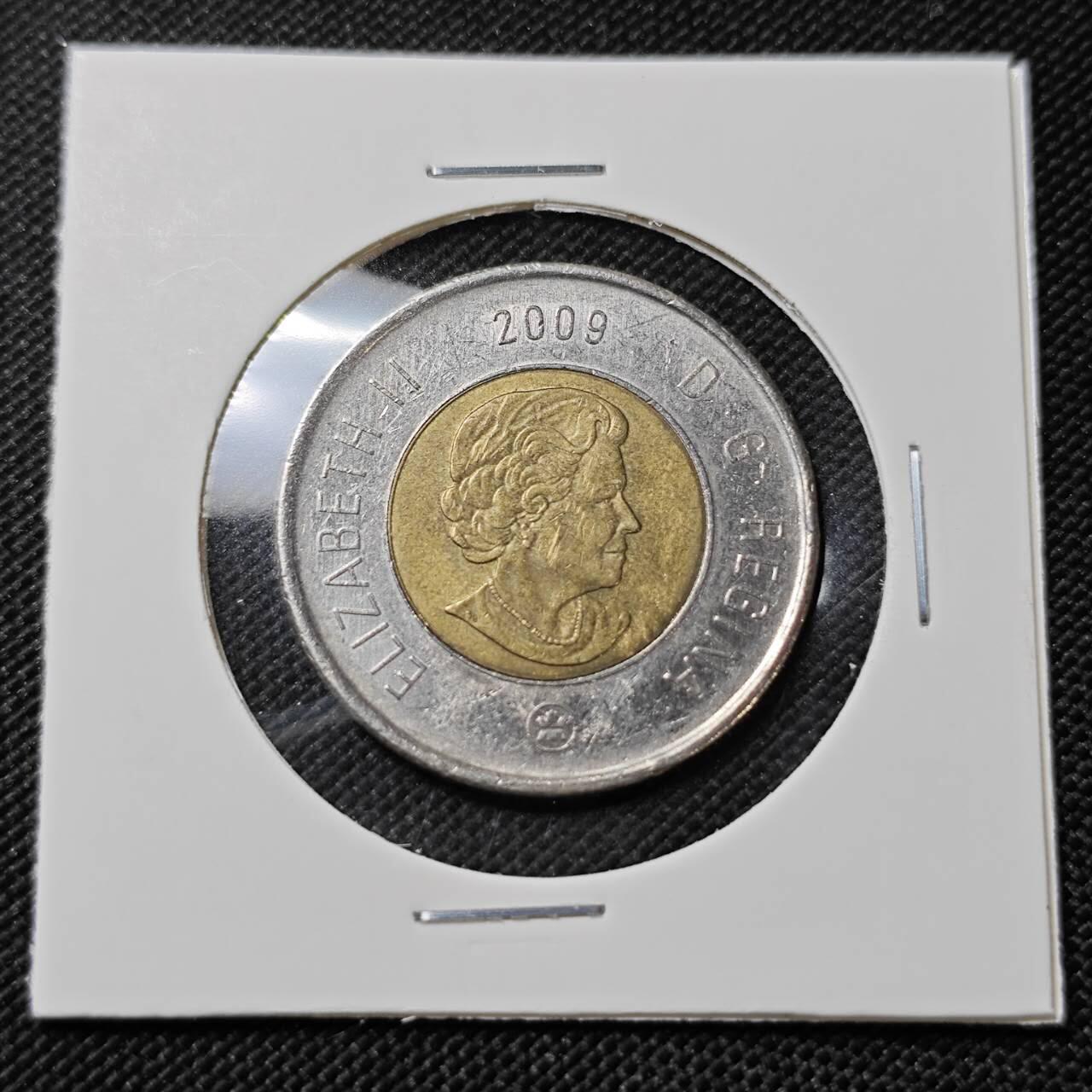 KK钱币收藏小铺   第403期 2月预留时间 周末发货  加拿大2元