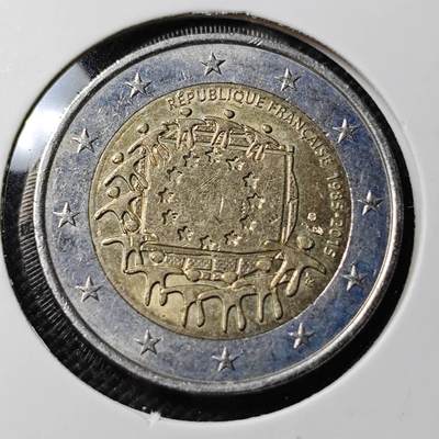 KK钱币收藏小铺   第403期 2月预留时间 周末发货 -  2015意大利2欧纪念币