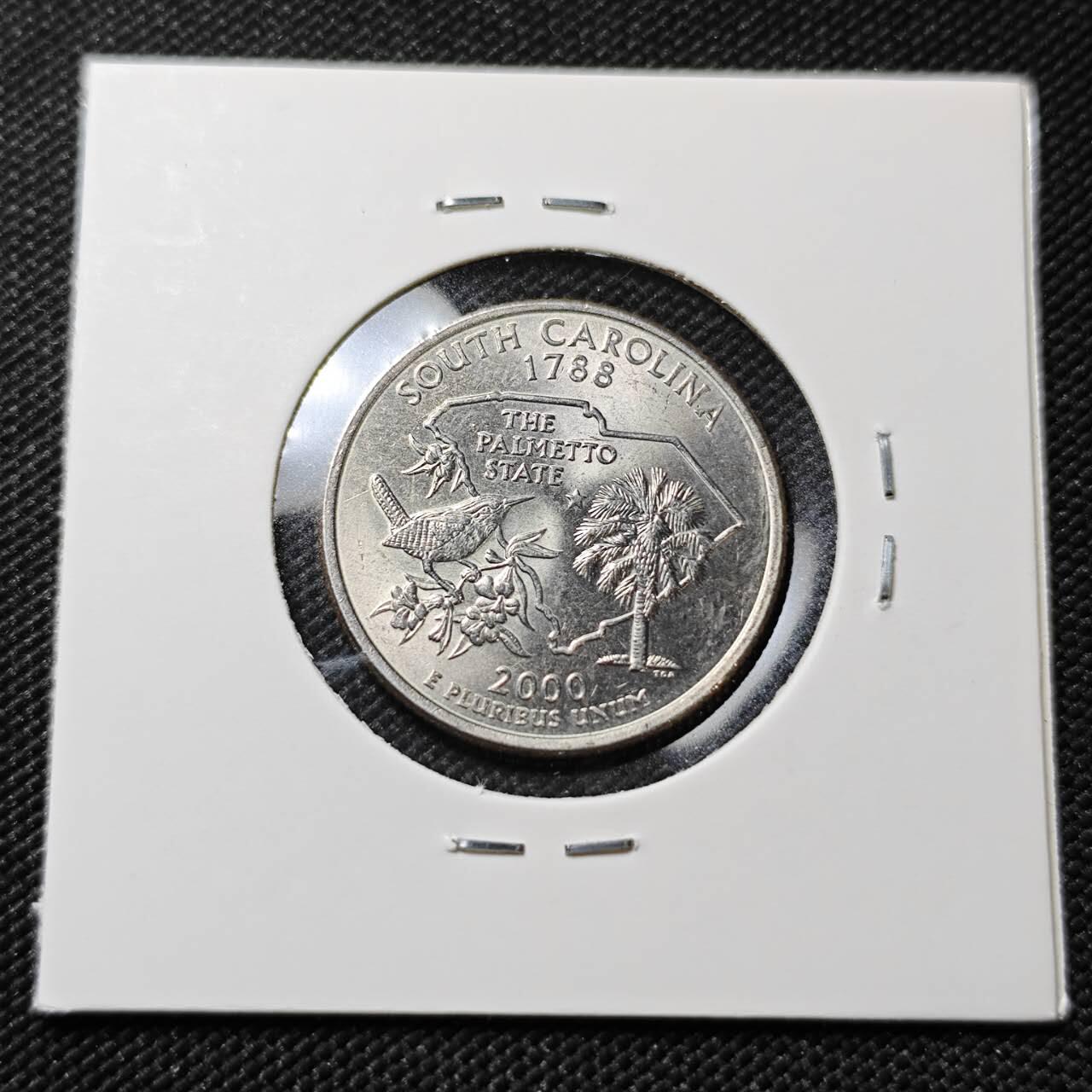 KK钱币收藏小铺   第403期 2月预留时间 周末发货  美国25分纪念币