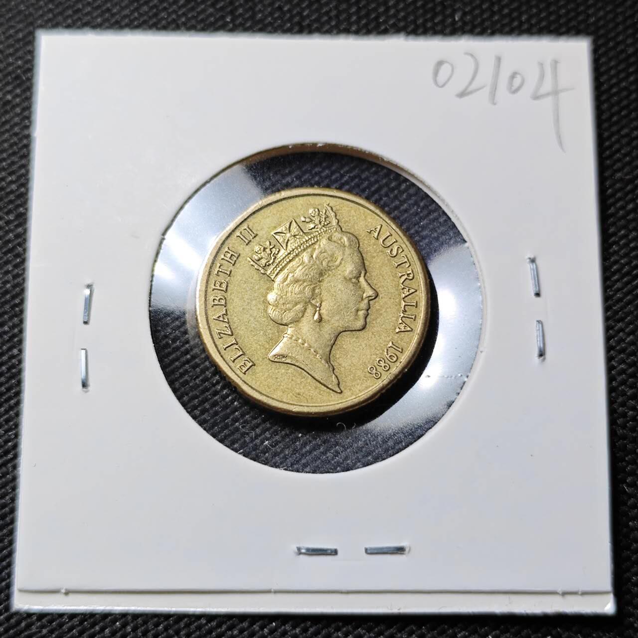 KK钱币收藏小铺   第402期 2月预留时间 周末发货  澳大利亚2元