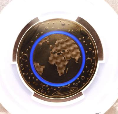 观钱近现代机制币拍卖No.003  - 德国 2016 年 “行星地球” 5 欧元双色纪念币 PCGS MS66