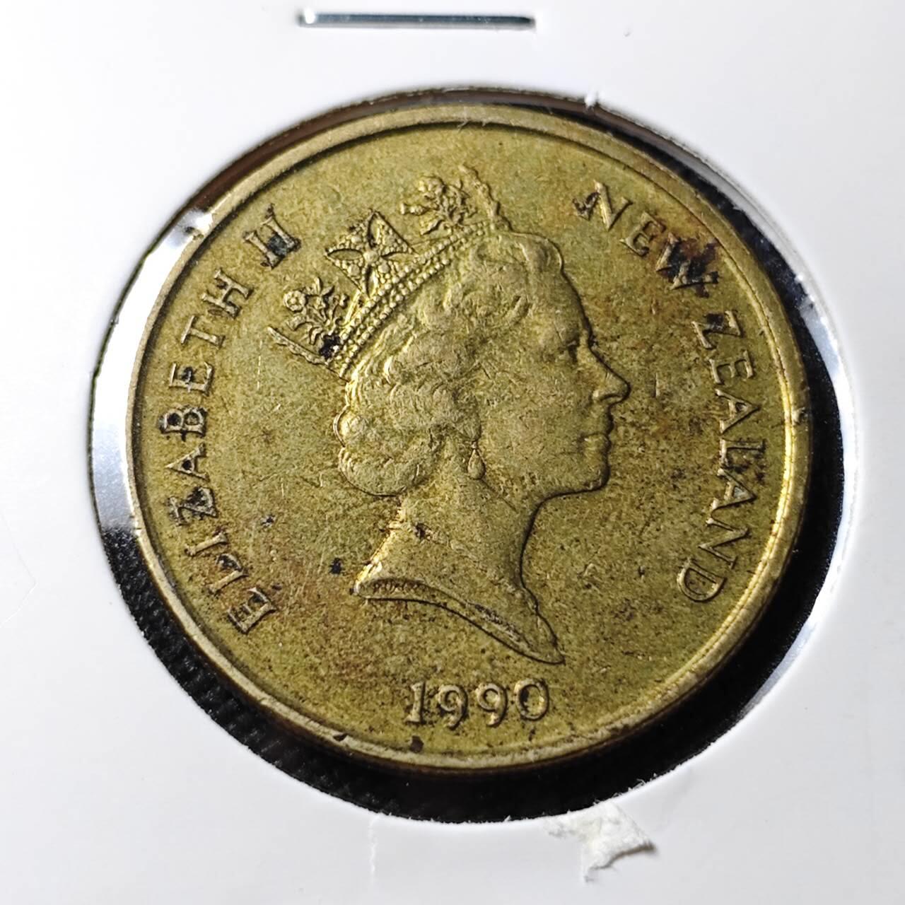 KK钱币收藏小铺   第402期 2月预留时间 周末发货  新西兰2元