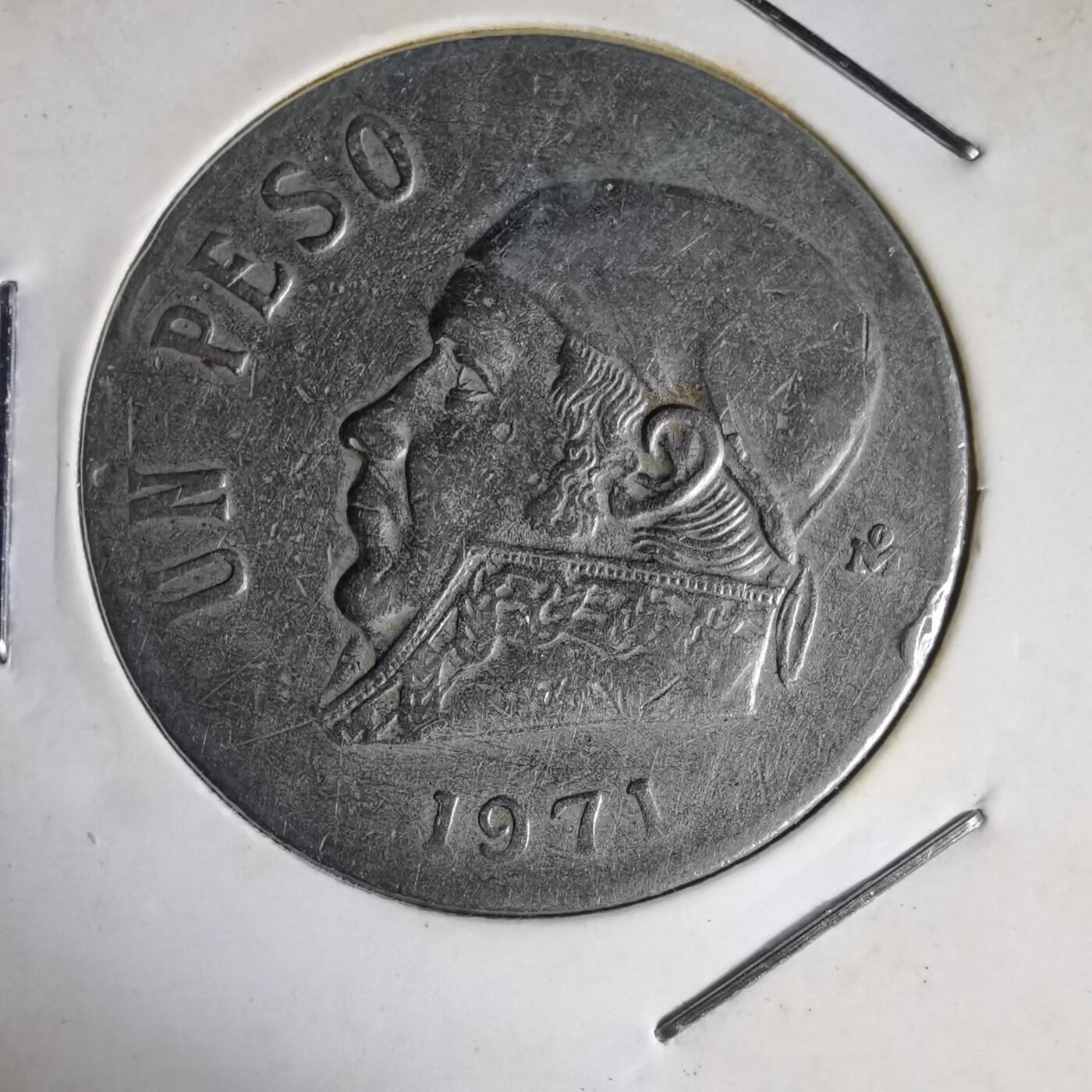 沼泽如烟--第1014场 墨西哥1971年1比索