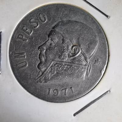 沼泽如烟--第1014场 - 墨西哥1971年1比索