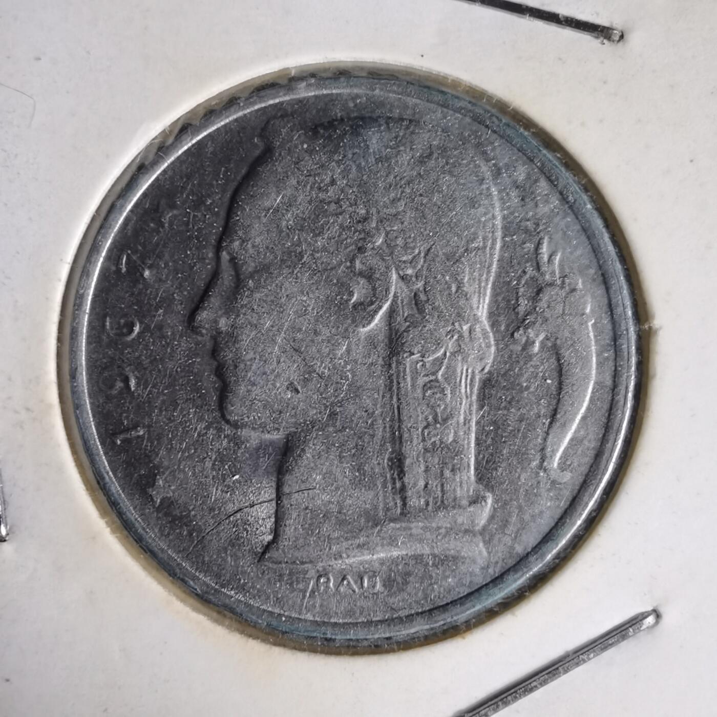 沼泽如烟--第1014场 比利时1967年5法郎