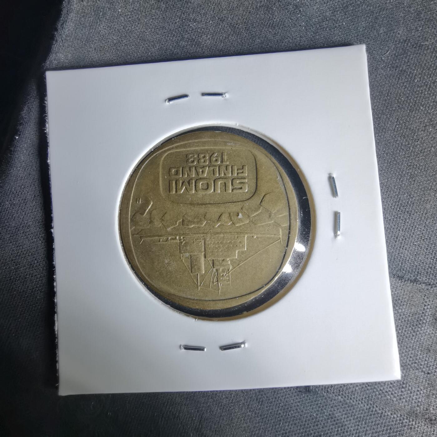 沼泽如烟--第1015场 芬兰1983年5马克