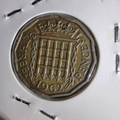 沼泽如烟--第1014场 - 英国1962年3便士