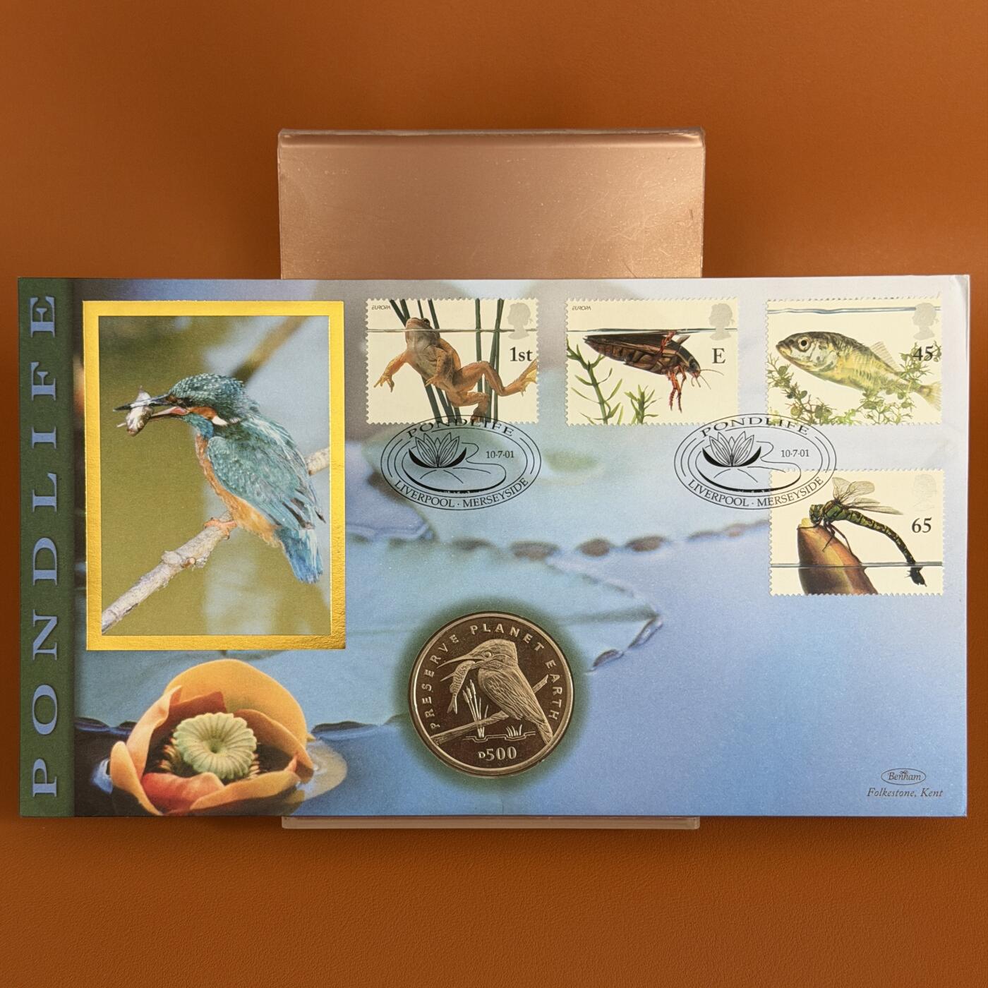 ＜星葵🌻钱币社＞硬币场·第71期·3月10日发货 〈邮币封〉波黑1994年保护地球·河翠鸟500第纳尔克朗型纪念币