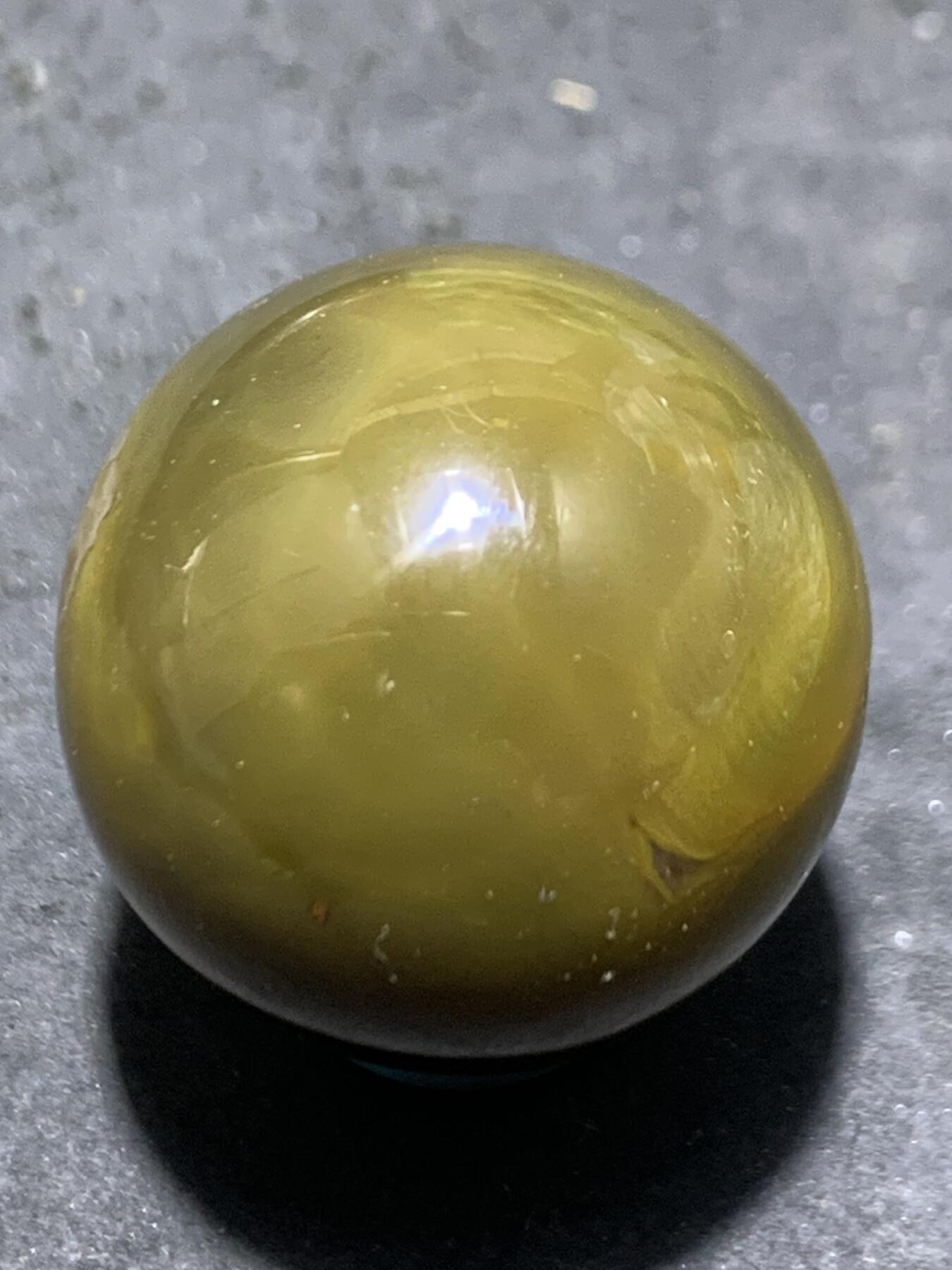 仅此一个，精美高玉化拉丝料战国红玛瑙圆珠一颗