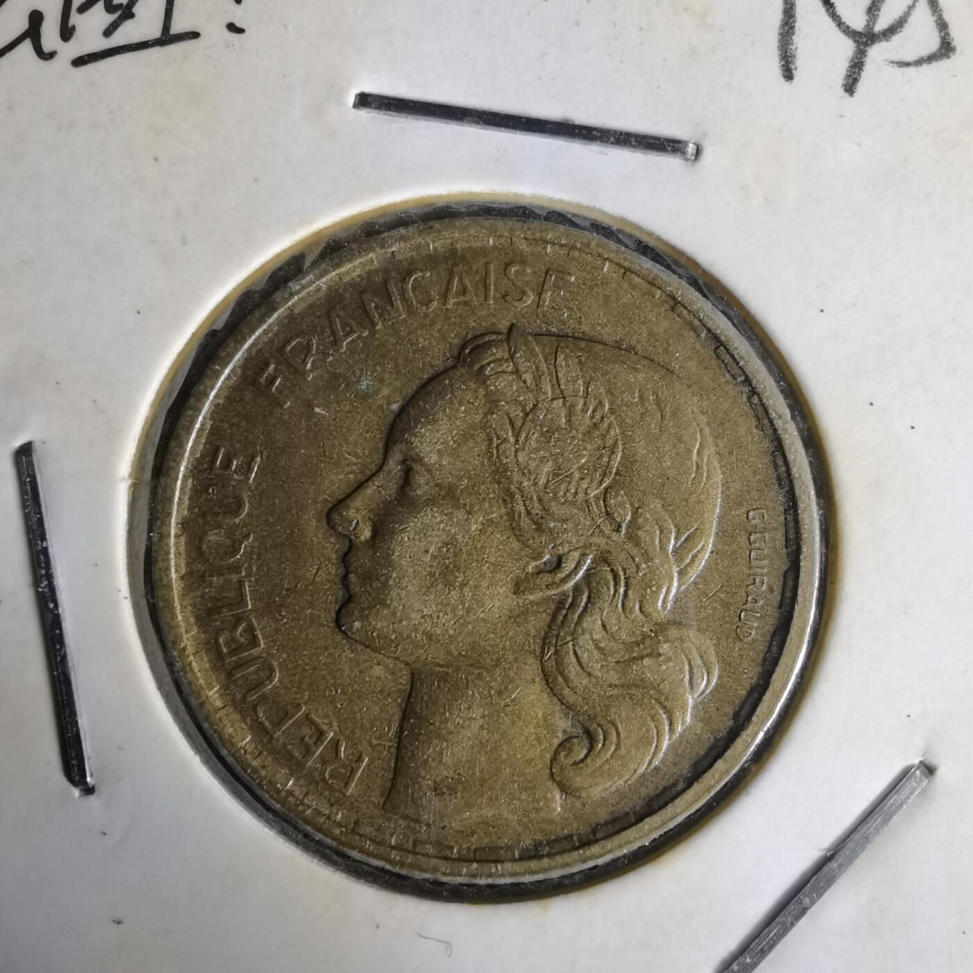 沼泽如烟--第1014场 法国1950年20法郎